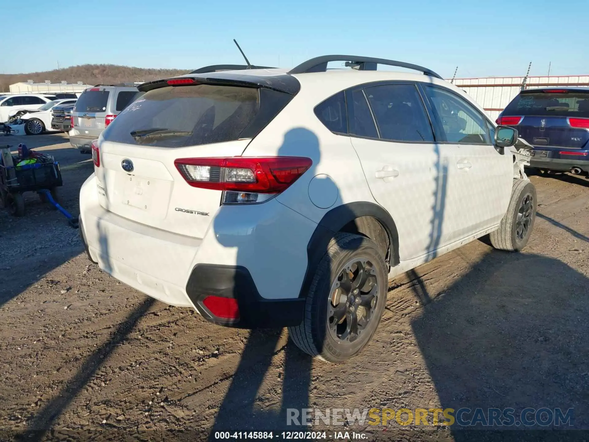 4 fotografías del automóvil dañado JF2GTABC4M8296880 SUBARU CROSSTREK 2021