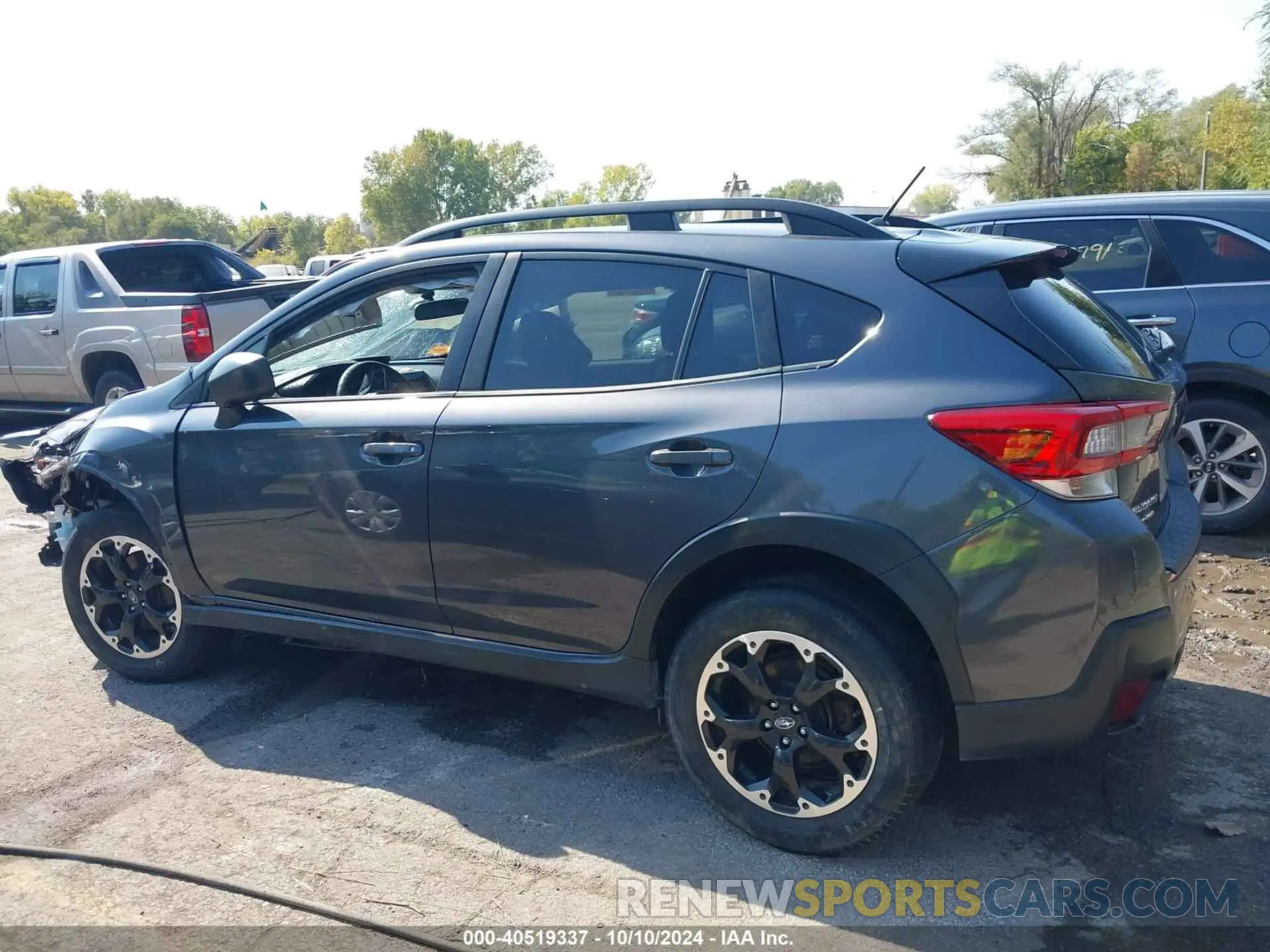14 fotografías del automóvil dañado JF2GTABC4MH653751 SUBARU CROSSTREK 2021