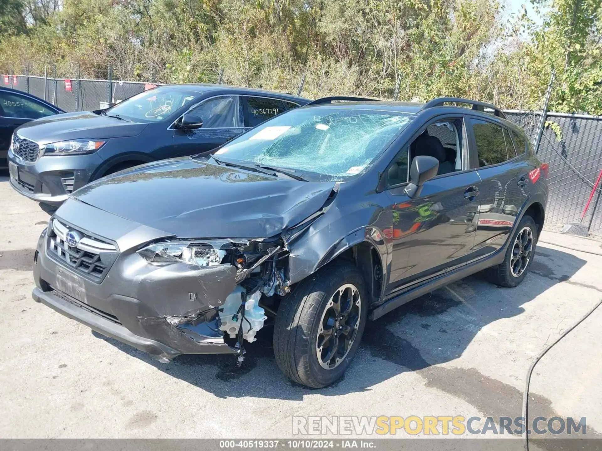 2 fotografías del automóvil dañado JF2GTABC4MH653751 SUBARU CROSSTREK 2021