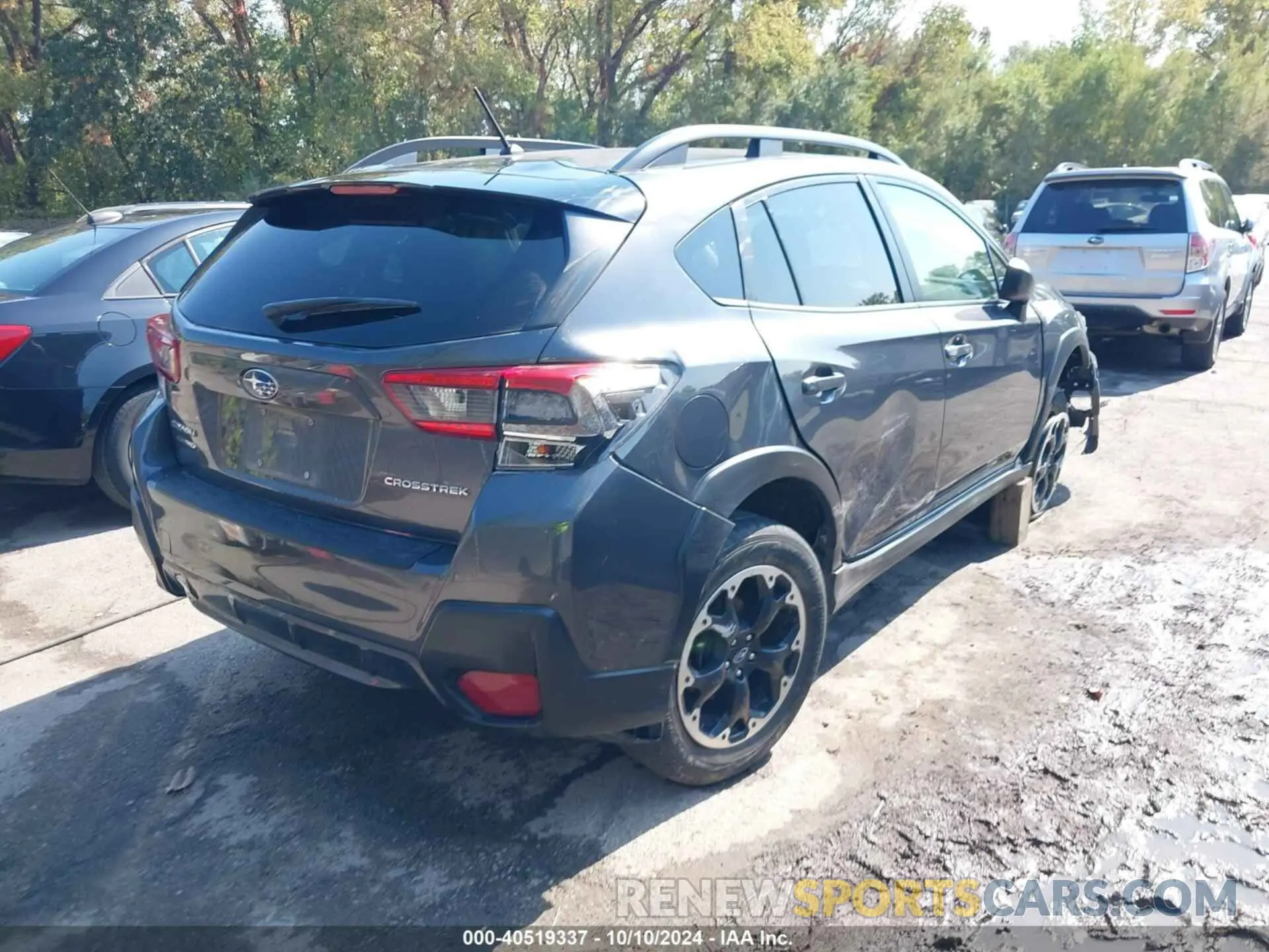4 fotografías del automóvil dañado JF2GTABC4MH653751 SUBARU CROSSTREK 2021