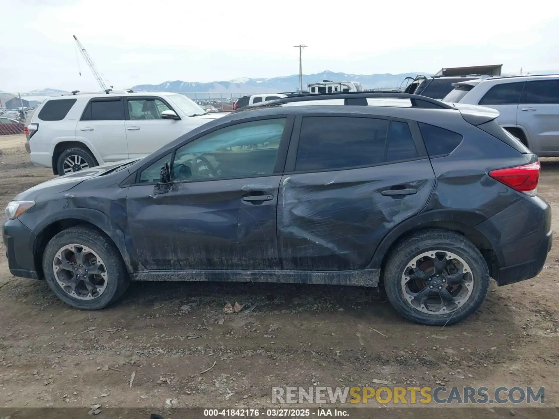 15 fotografías del automóvil dañado JF2GTABC6M8681776 SUBARU CROSSTREK 2021