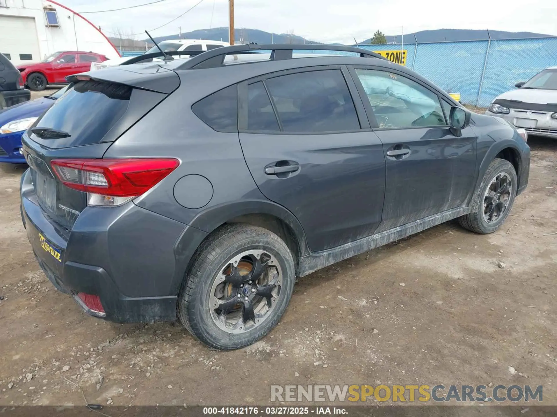 4 fotografías del automóvil dañado JF2GTABC6M8681776 SUBARU CROSSTREK 2021