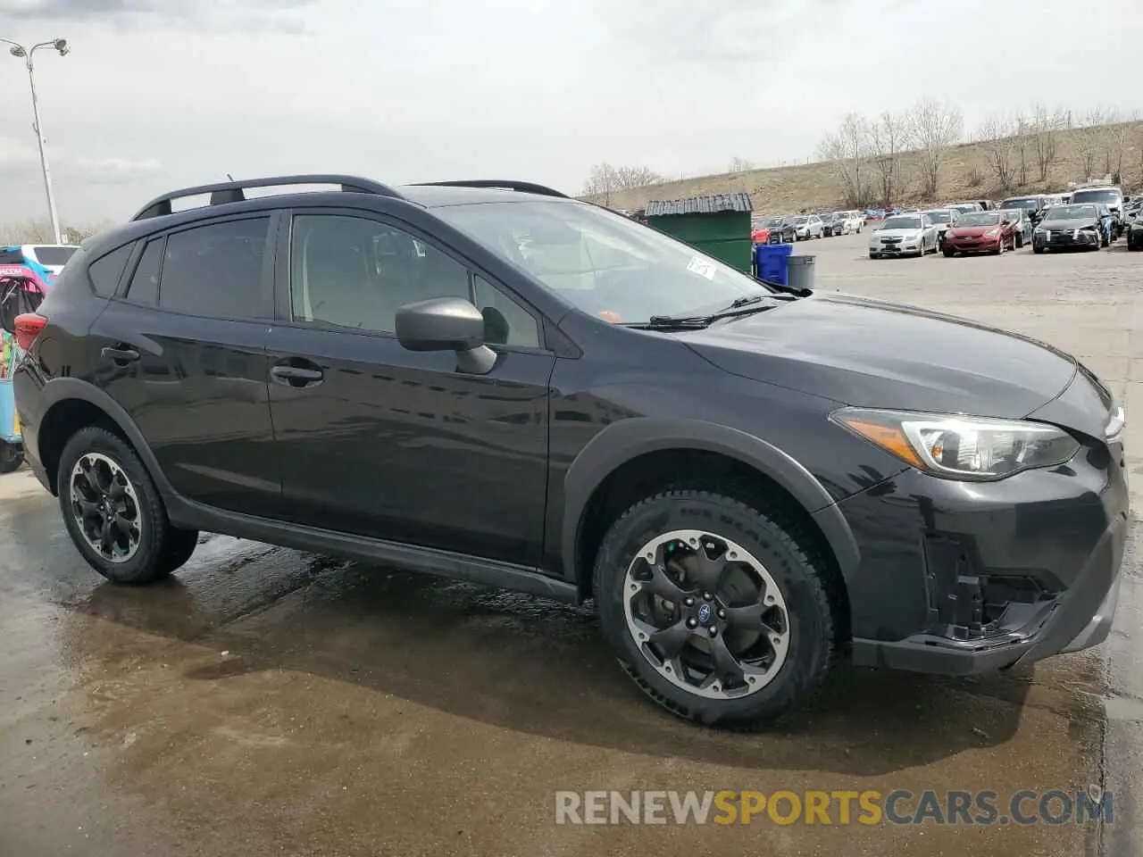4 fotografías del automóvil dañado JF2GTABC6MH234879 SUBARU CROSSTREK 2021
