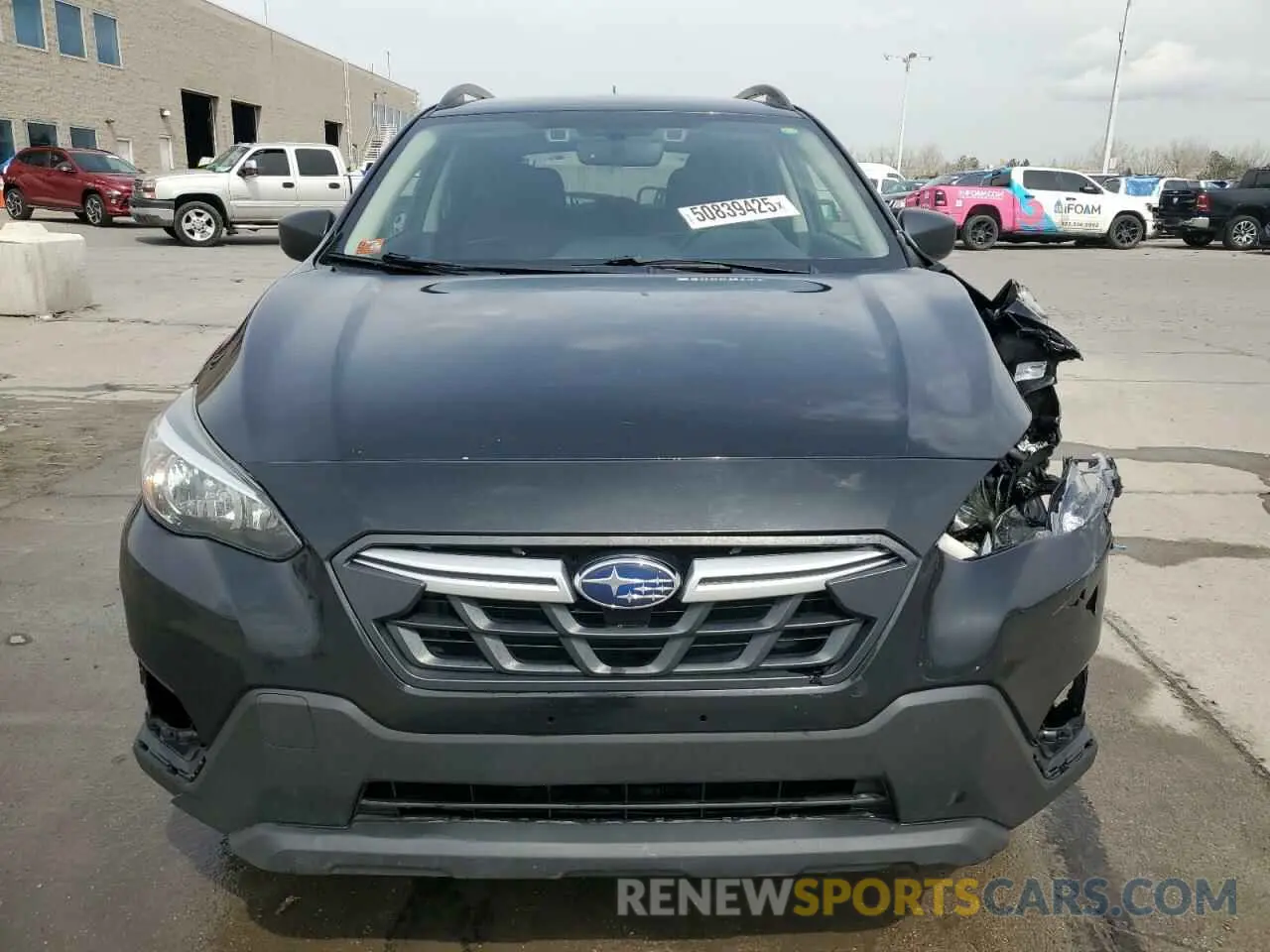5 fotografías del automóvil dañado JF2GTABC6MH234879 SUBARU CROSSTREK 2021