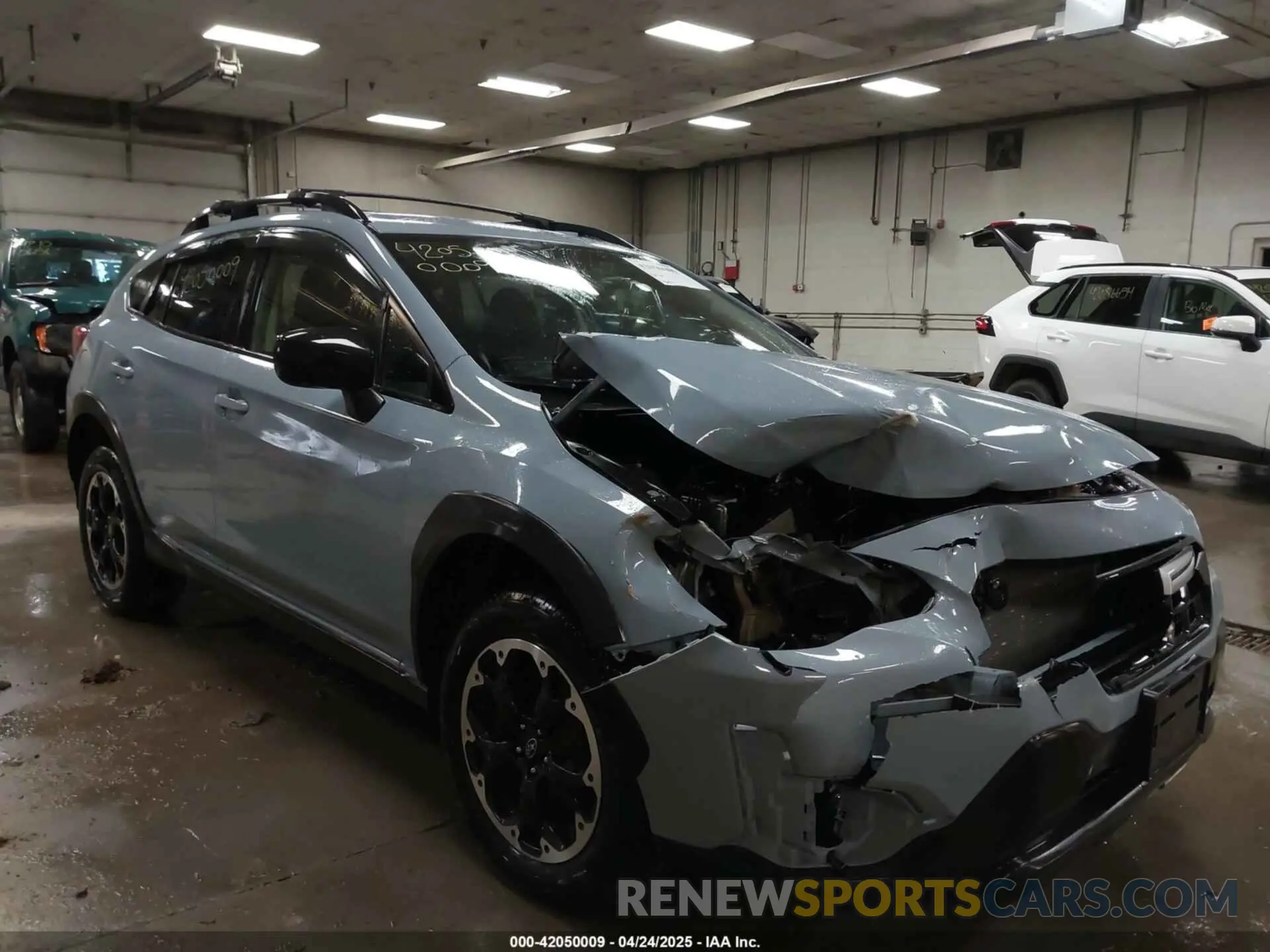 6 fotografías del automóvil dañado JF2GTABC9M8683358 SUBARU CROSSTREK 2021