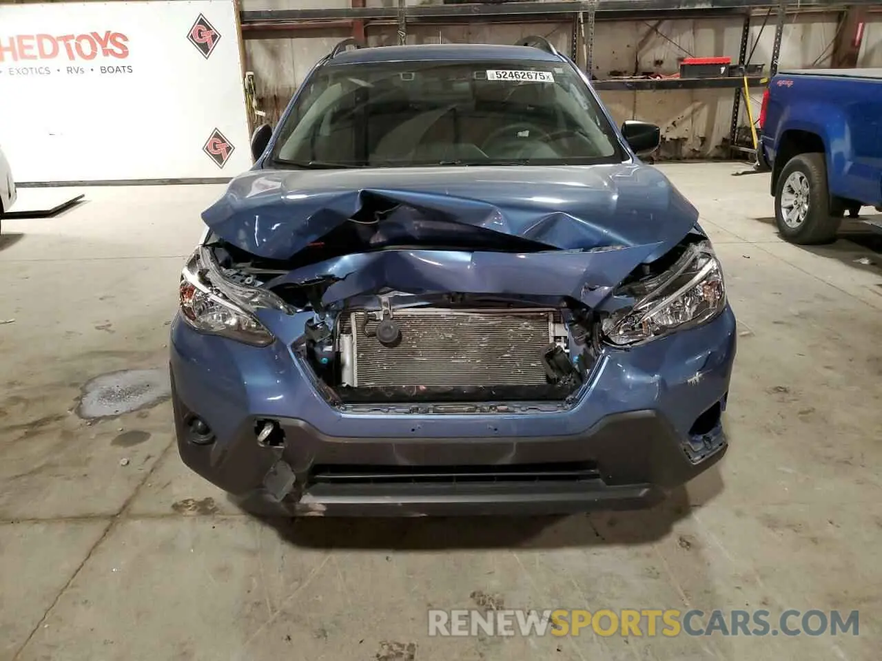 5 fotografías del automóvil dañado JF2GTABC9MH267777 SUBARU CROSSTREK 2021