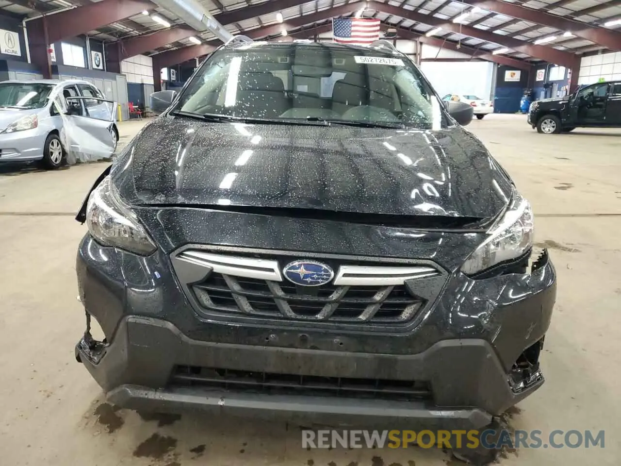 5 fotografías del automóvil dañado JF2GTABCXM8246095 SUBARU CROSSTREK 2021