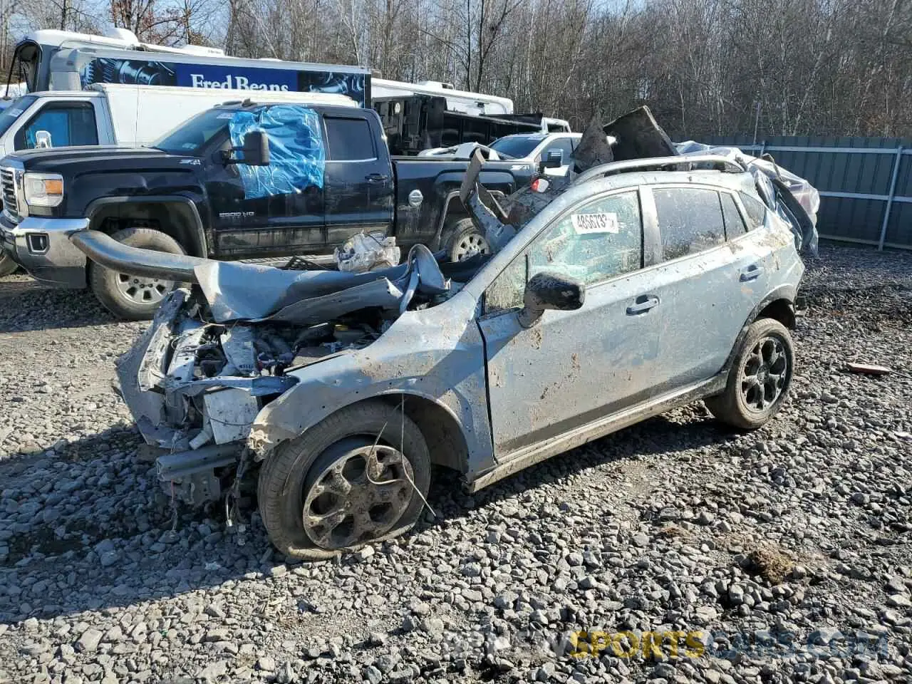 1 fotografías del automóvil dañado JF2GTABCXM8289867 SUBARU CROSSTREK 2021