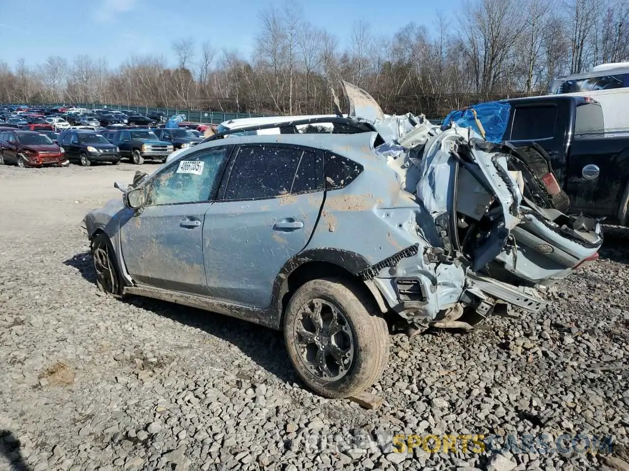 2 fotografías del automóvil dañado JF2GTABCXM8289867 SUBARU CROSSTREK 2021
