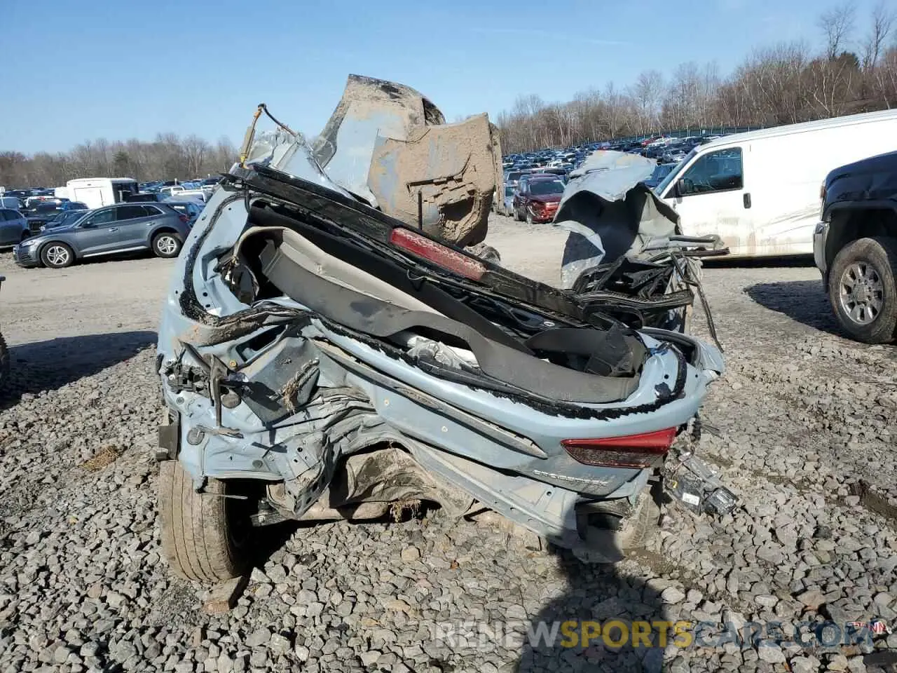 6 fotografías del automóvil dañado JF2GTABCXM8289867 SUBARU CROSSTREK 2021