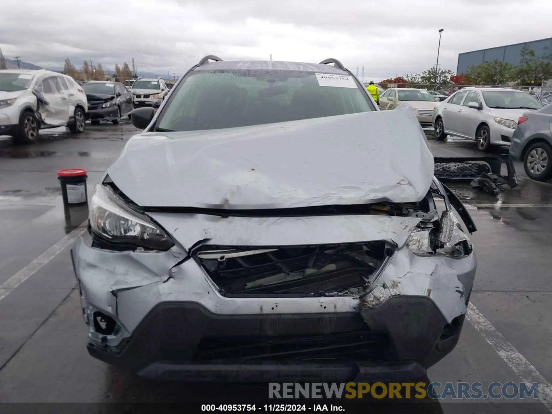 12 fotografías del automóvil dañado JF2GTABCXM8377639 SUBARU CROSSTREK 2021