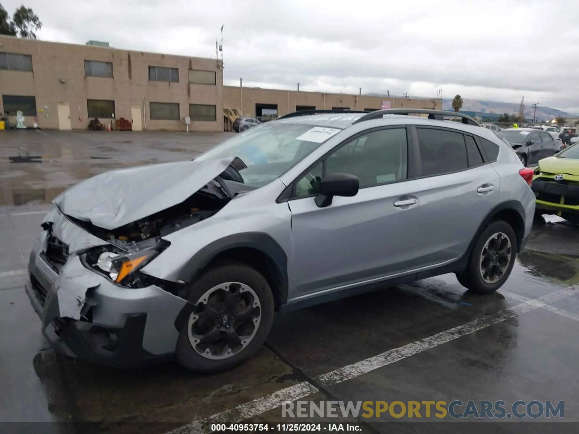 2 fotografías del automóvil dañado JF2GTABCXM8377639 SUBARU CROSSTREK 2021