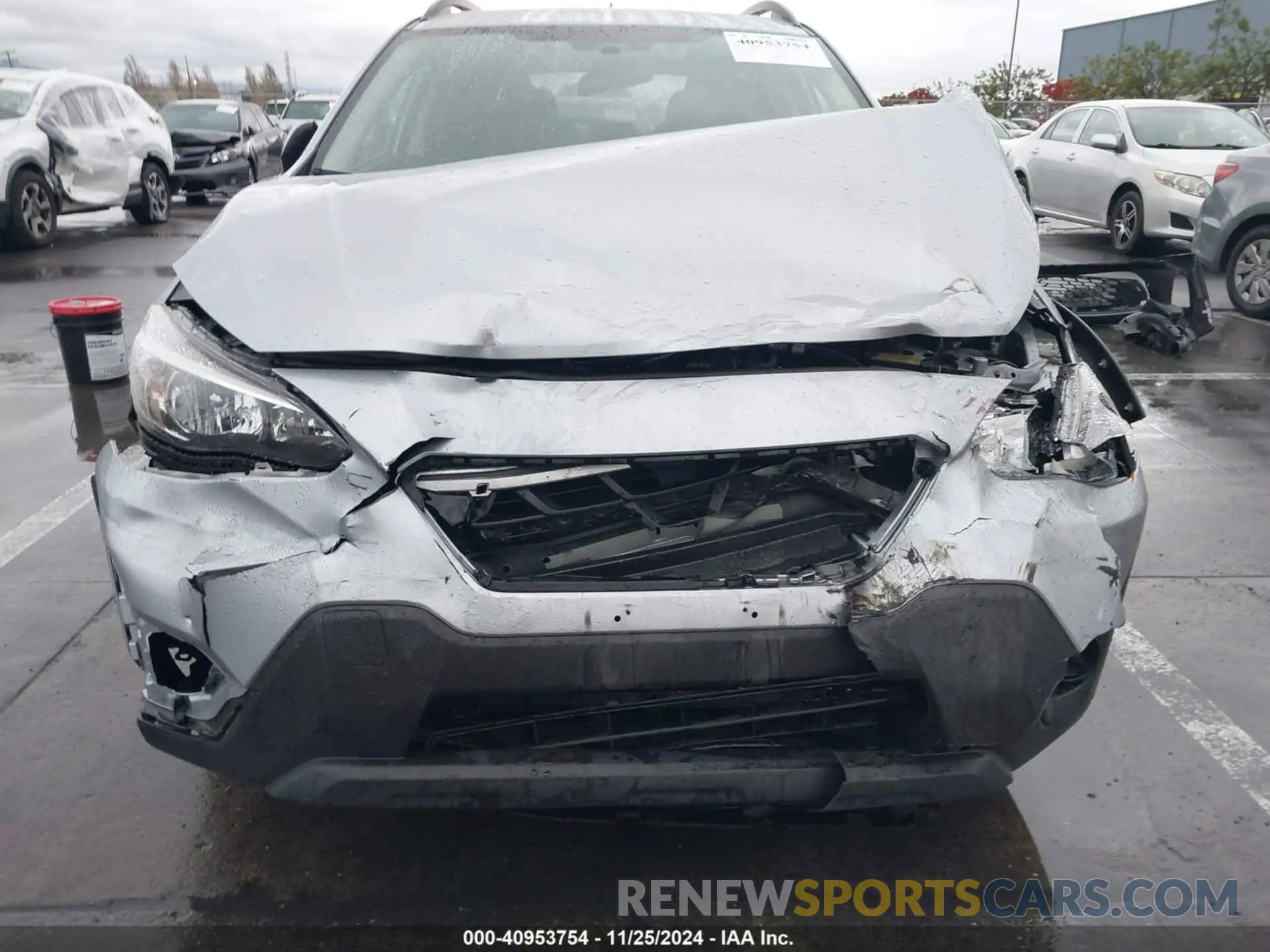 6 fotografías del automóvil dañado JF2GTABCXM8377639 SUBARU CROSSTREK 2021