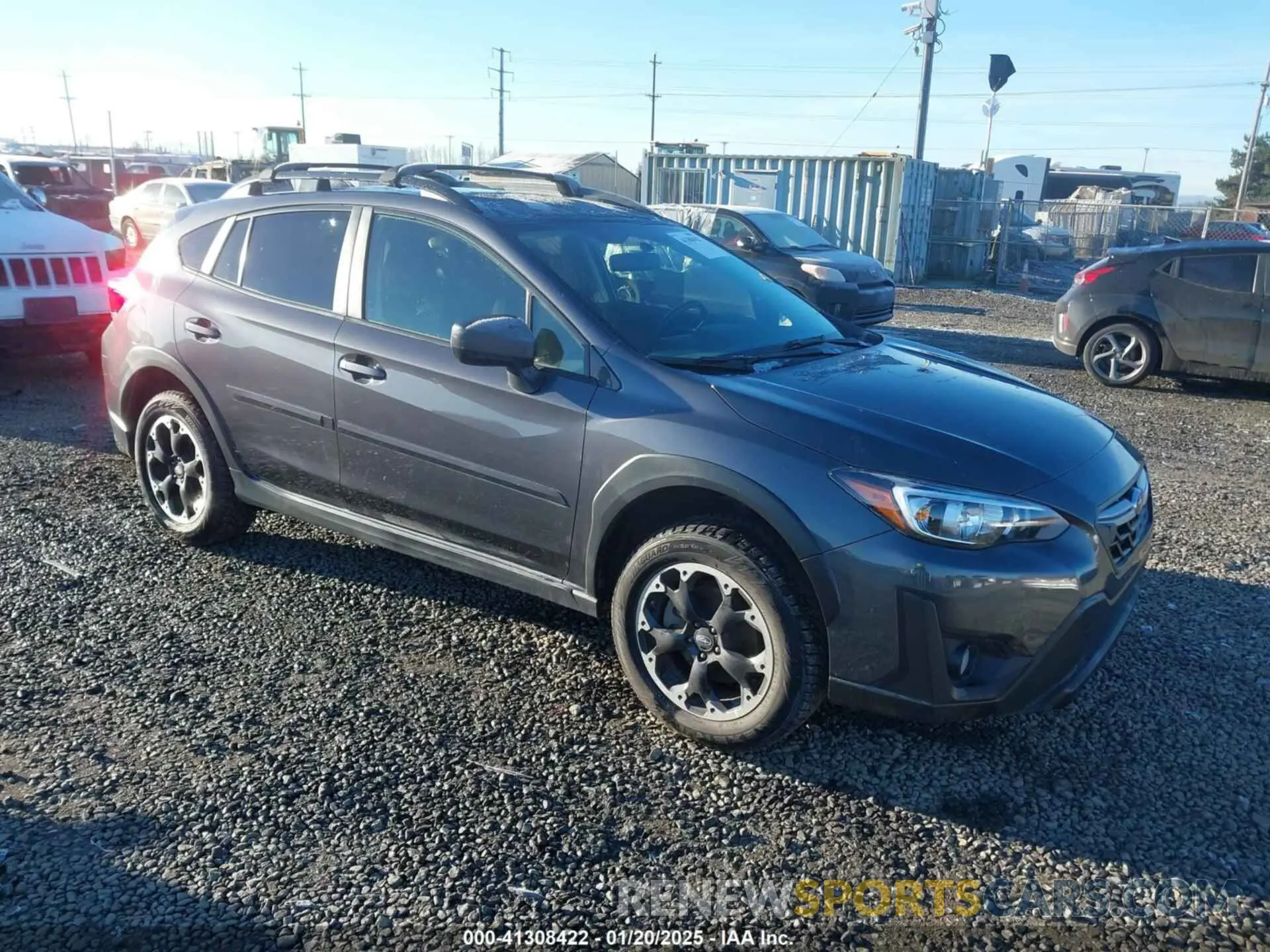 1 fotografías del automóvil dañado JF2GTACC3M9328274 SUBARU CROSSTREK 2021