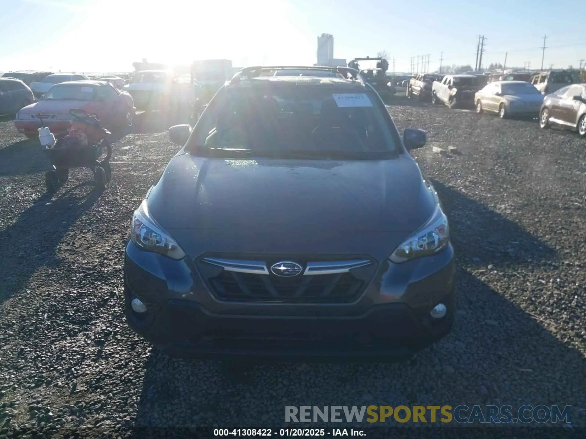 13 fotografías del automóvil dañado JF2GTACC3M9328274 SUBARU CROSSTREK 2021