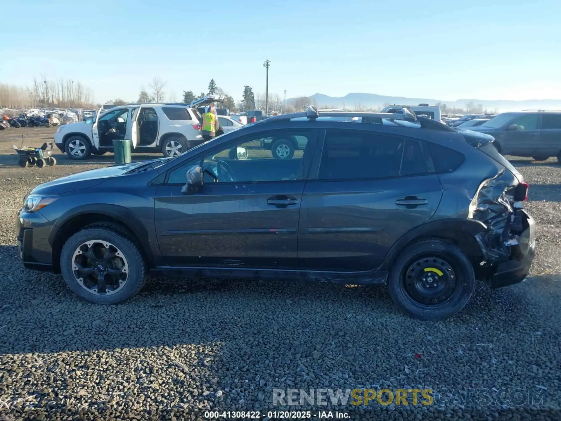 15 fotografías del automóvil dañado JF2GTACC3M9328274 SUBARU CROSSTREK 2021