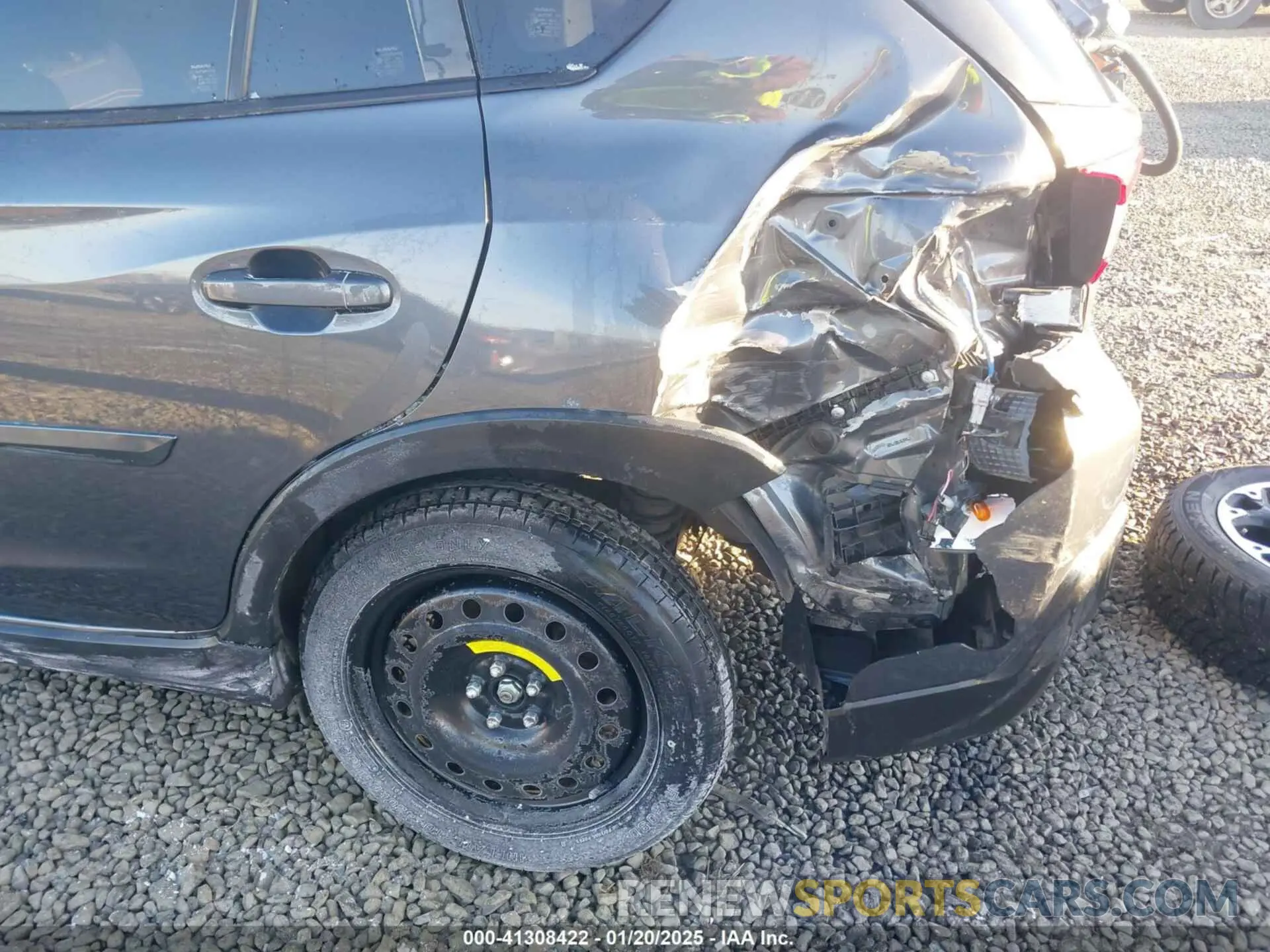 6 fotografías del automóvil dañado JF2GTACC3M9328274 SUBARU CROSSTREK 2021
