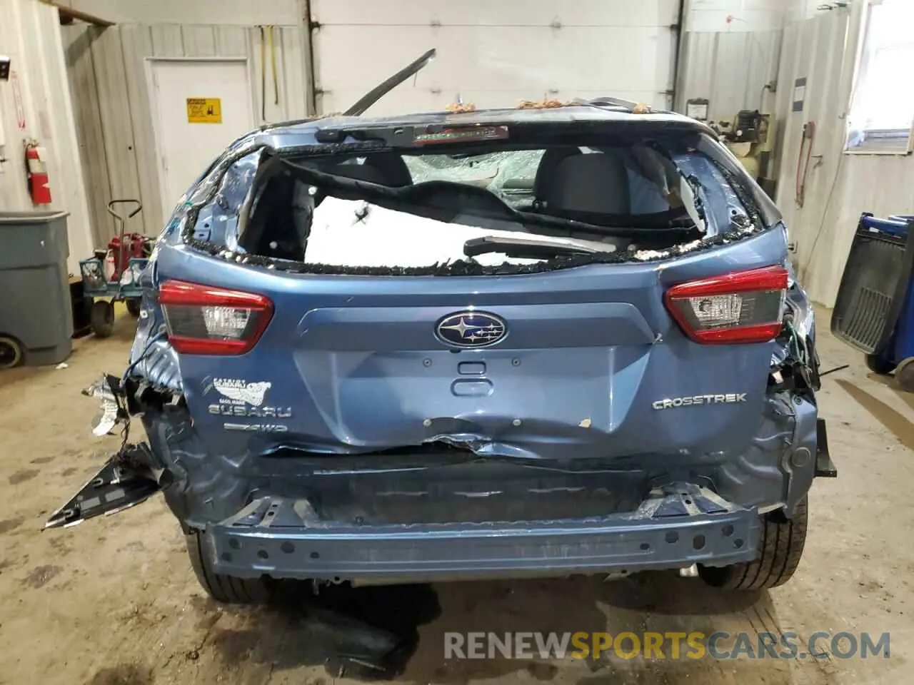 6 fotografías del automóvil dañado JF2GTACC5MG209783 SUBARU CROSSTREK 2021