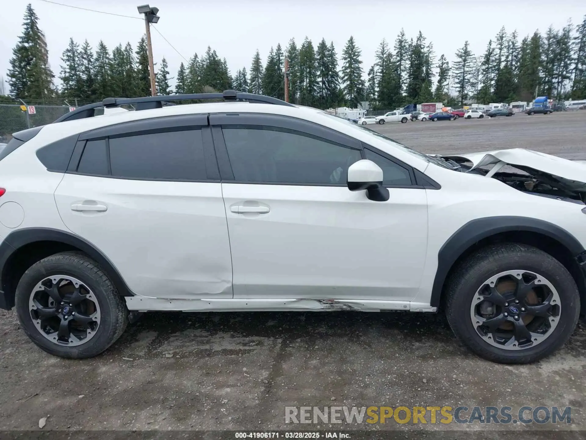 13 fotografías del automóvil dañado JF2GTACC9MG668427 SUBARU CROSSTREK 2021