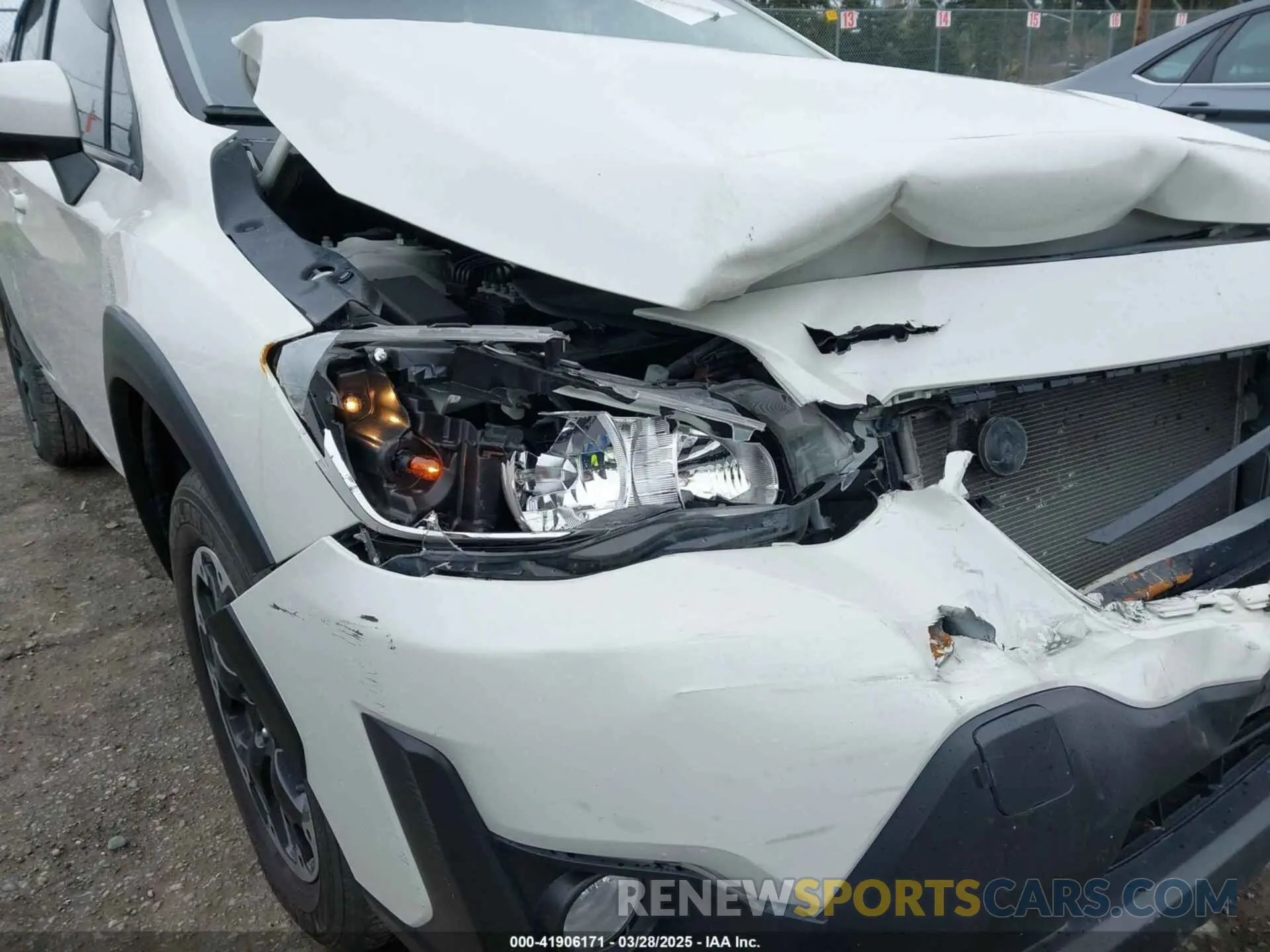 6 fotografías del automóvil dañado JF2GTACC9MG668427 SUBARU CROSSTREK 2021