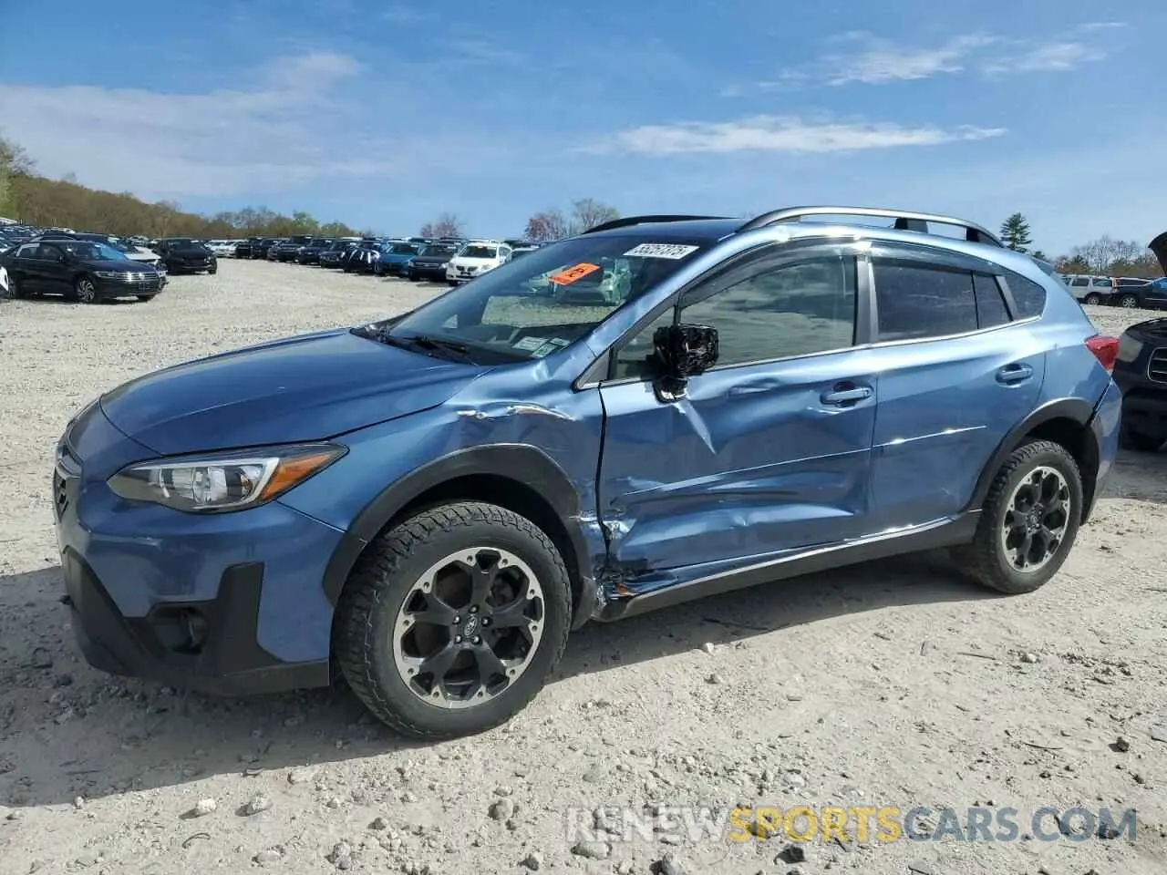1 fotografías del automóvil dañado JF2GTACC9MG680688 SUBARU CROSSTREK 2021