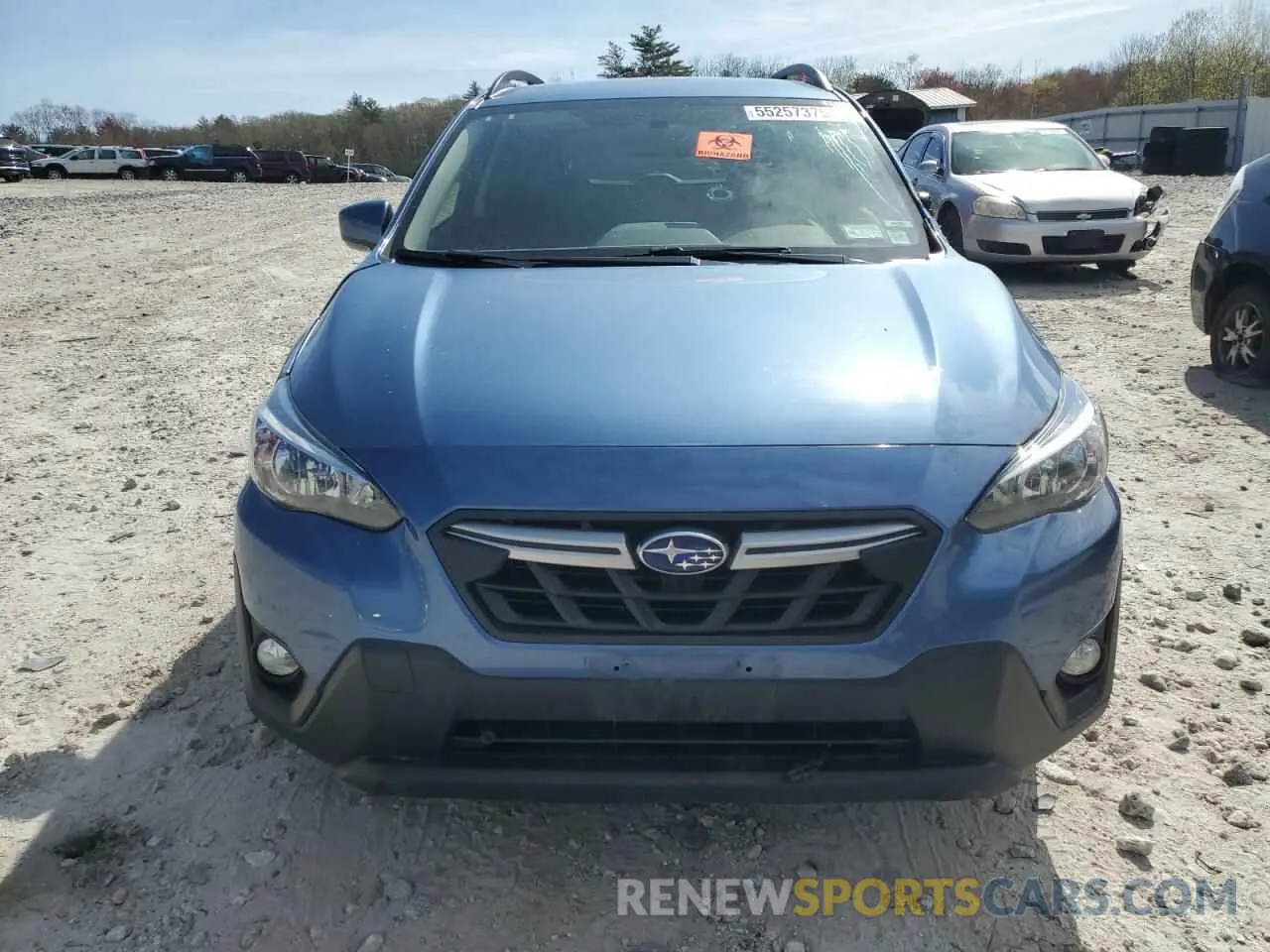 5 fotografías del automóvil dañado JF2GTACC9MG680688 SUBARU CROSSTREK 2021