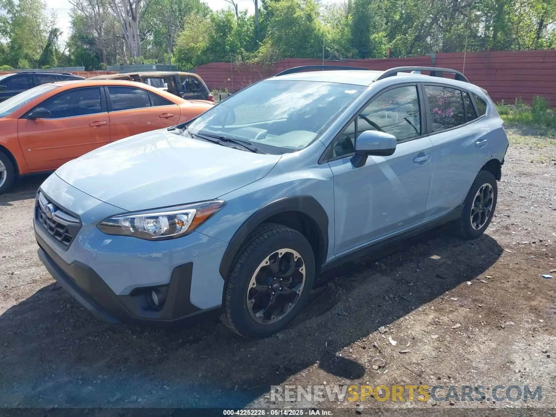 2 fotografías del automóvil dañado JF2GTACCXMG667612 SUBARU CROSSTREK 2021