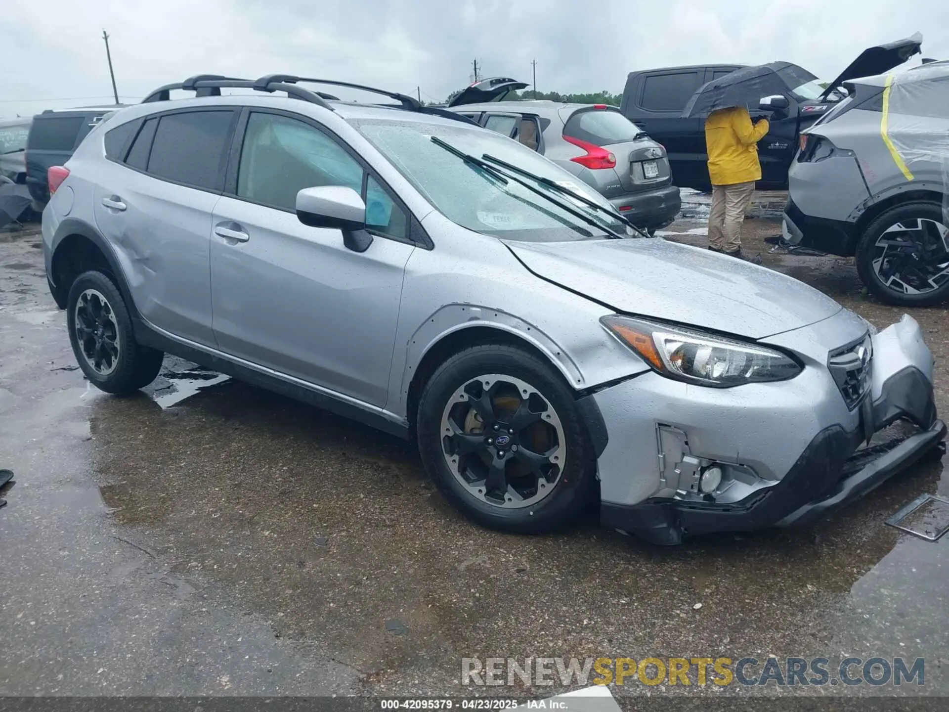 1 fotografías del automóvil dañado JF2GTAEC0M8663169 SUBARU CROSSTREK 2021