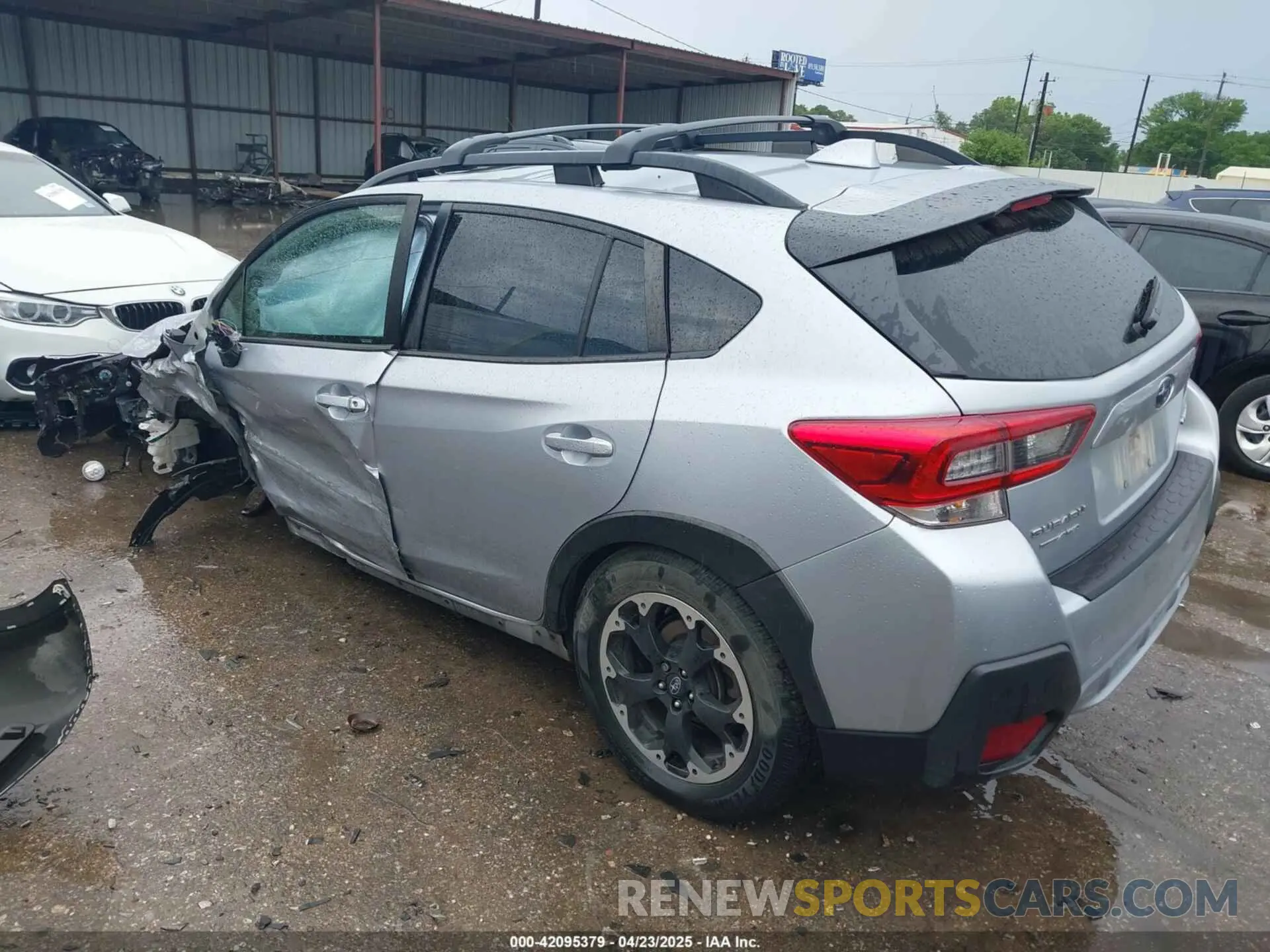 3 fotografías del automóvil dañado JF2GTAEC0M8663169 SUBARU CROSSTREK 2021