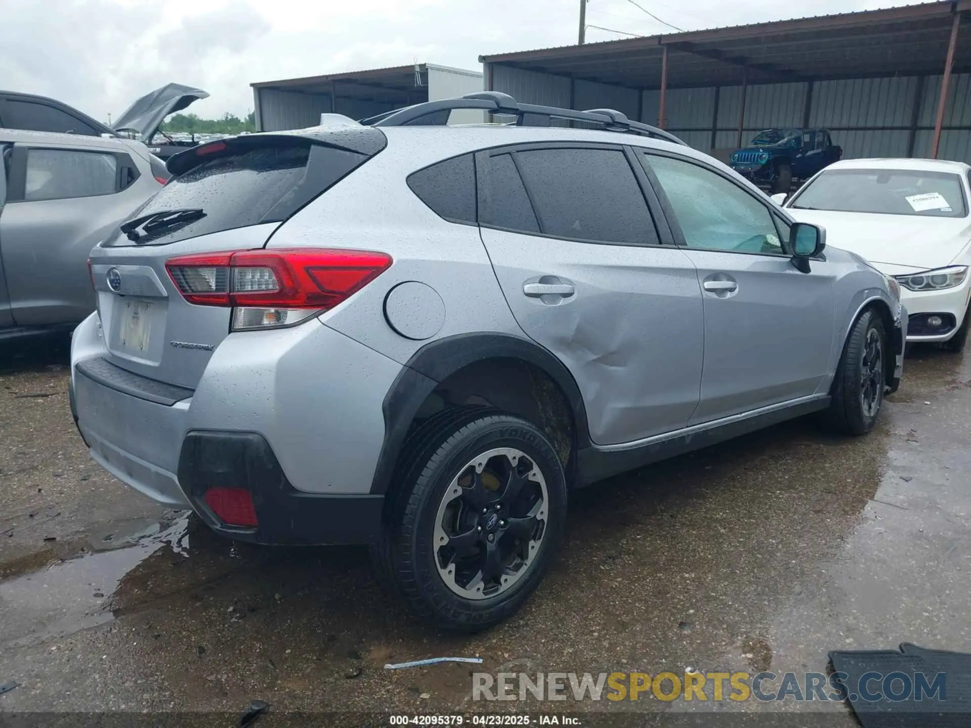 4 fotografías del automóvil dañado JF2GTAEC0M8663169 SUBARU CROSSTREK 2021