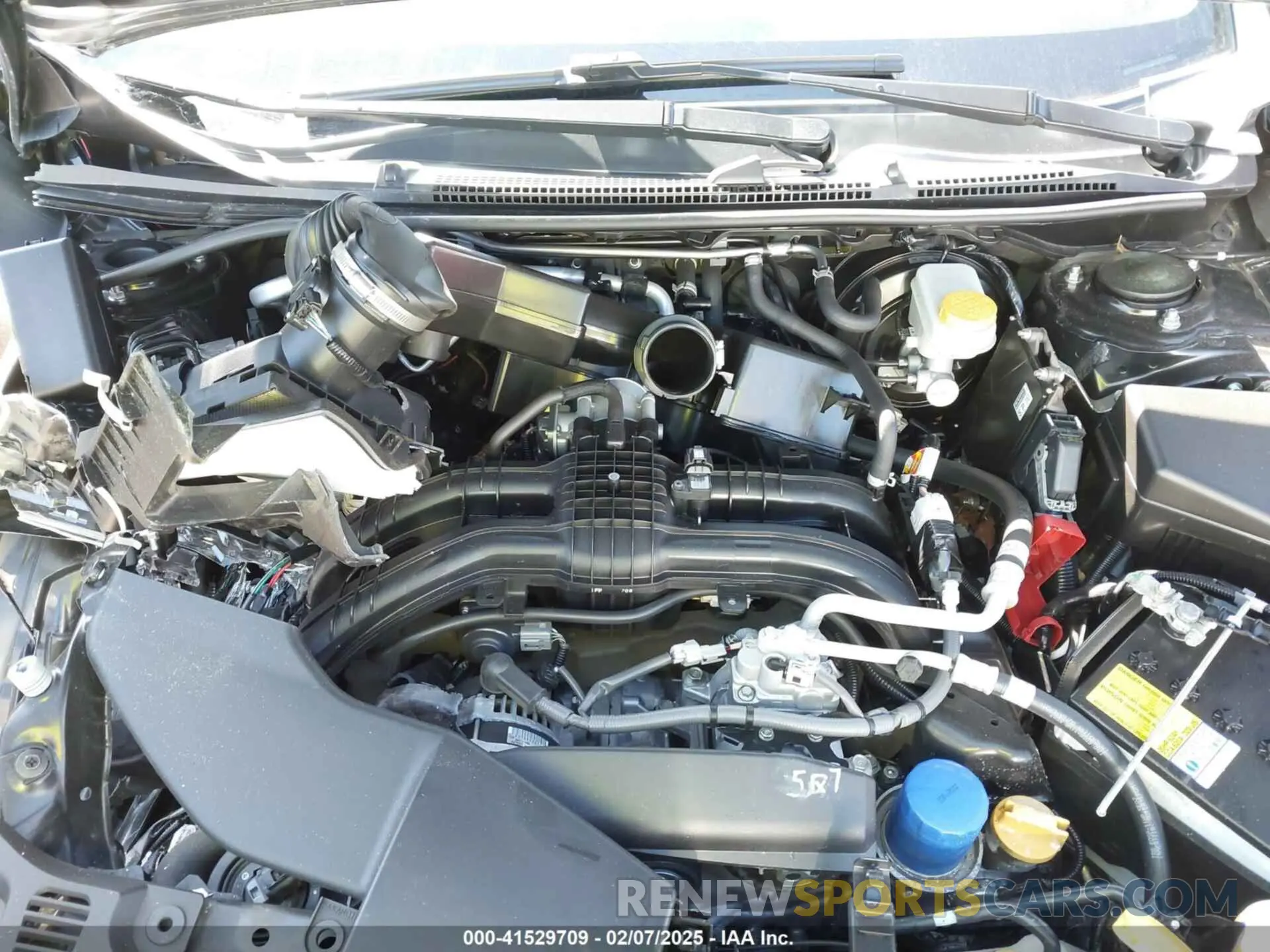 10 fotografías del automóvil dañado JF2GTAEC2M8371538 SUBARU CROSSTREK 2021