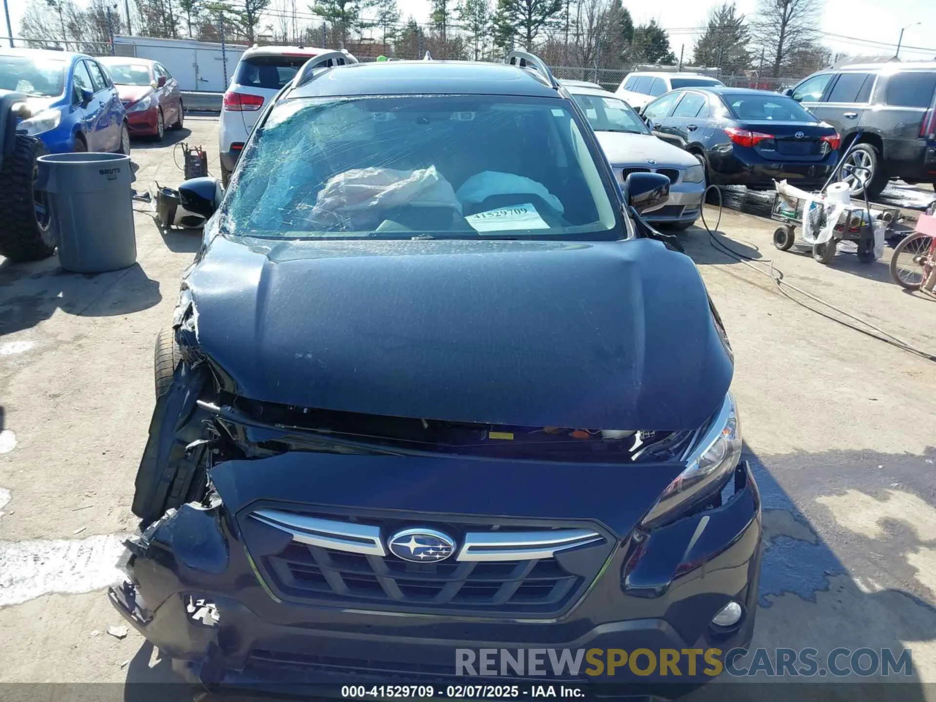 12 fotografías del automóvil dañado JF2GTAEC2M8371538 SUBARU CROSSTREK 2021