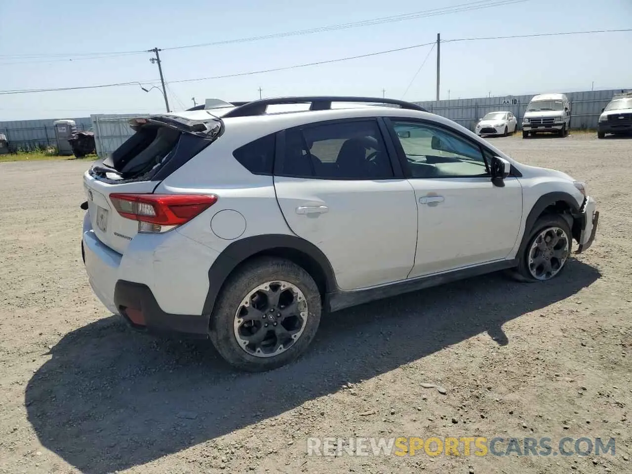 3 fotografías del automóvil dañado JF2GTAEC4M8675180 SUBARU CROSSTREK 2021