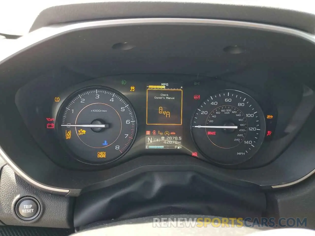 9 fotografías del automóvil dañado JF2GTAEC4M8675180 SUBARU CROSSTREK 2021