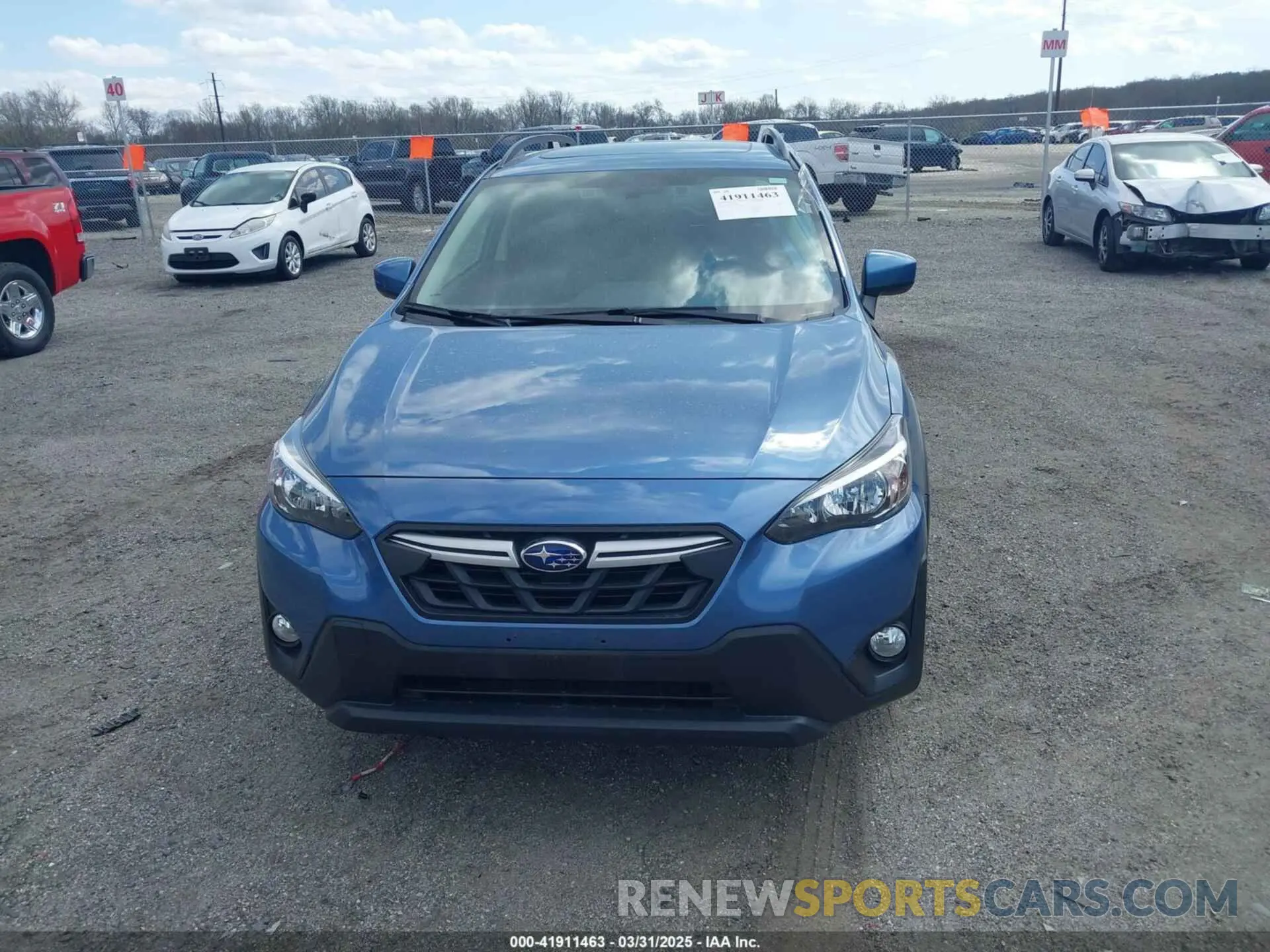 12 fotografías del automóvil dañado JF2GTAEC4MH369712 SUBARU CROSSTREK 2021