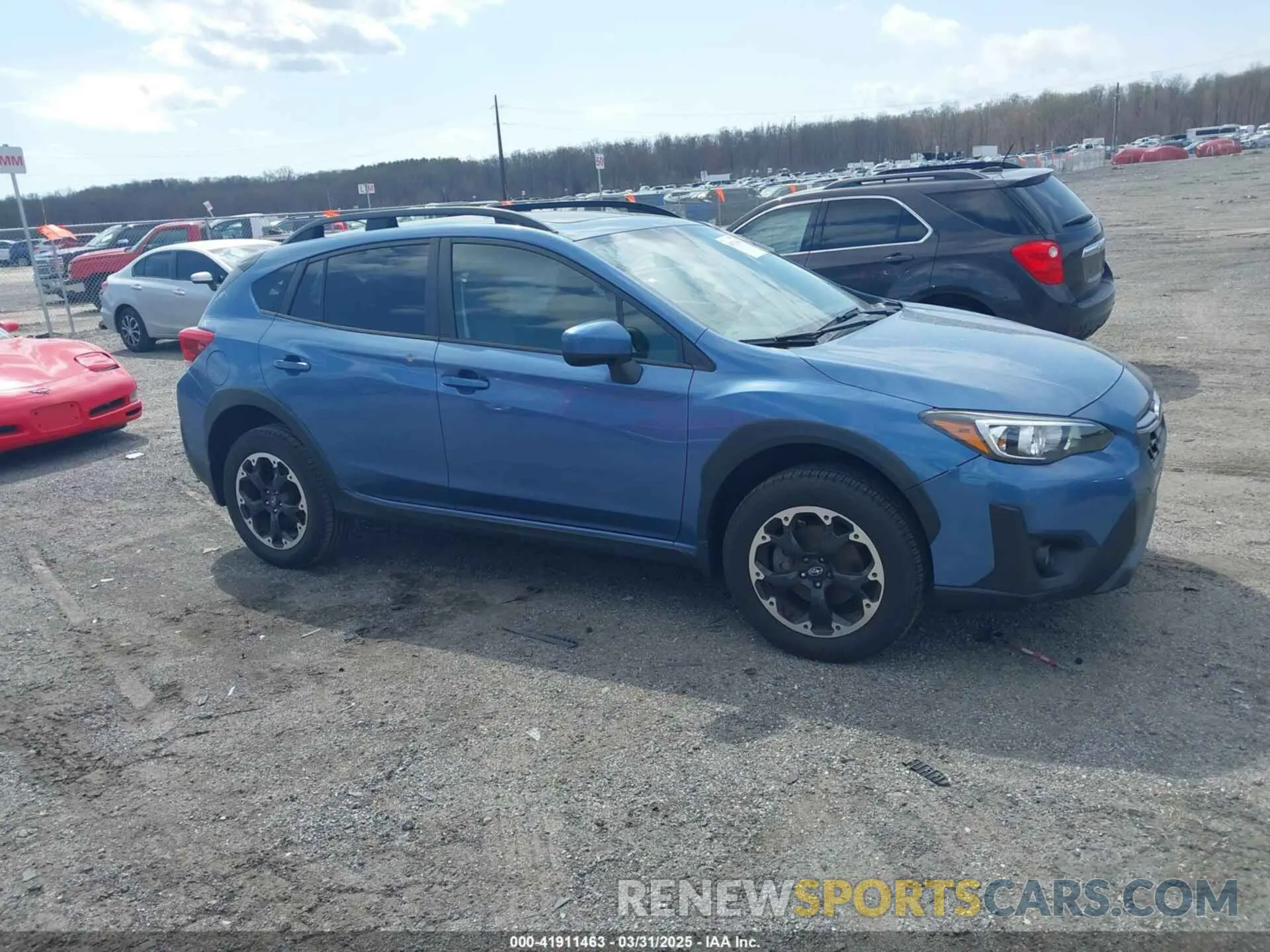 13 fotografías del automóvil dañado JF2GTAEC4MH369712 SUBARU CROSSTREK 2021