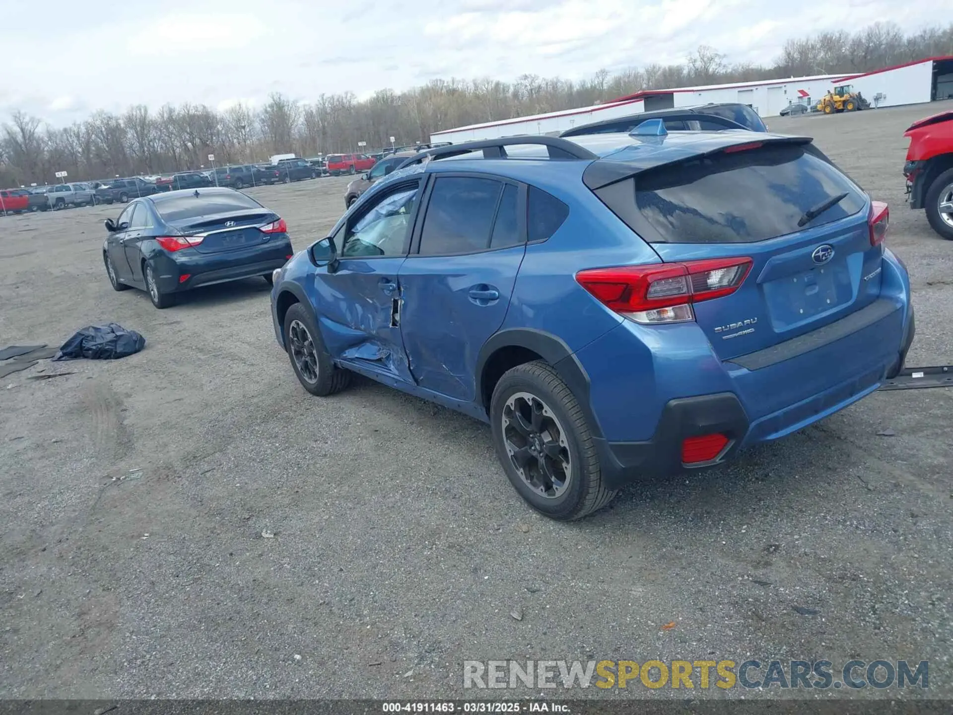 3 fotografías del automóvil dañado JF2GTAEC4MH369712 SUBARU CROSSTREK 2021