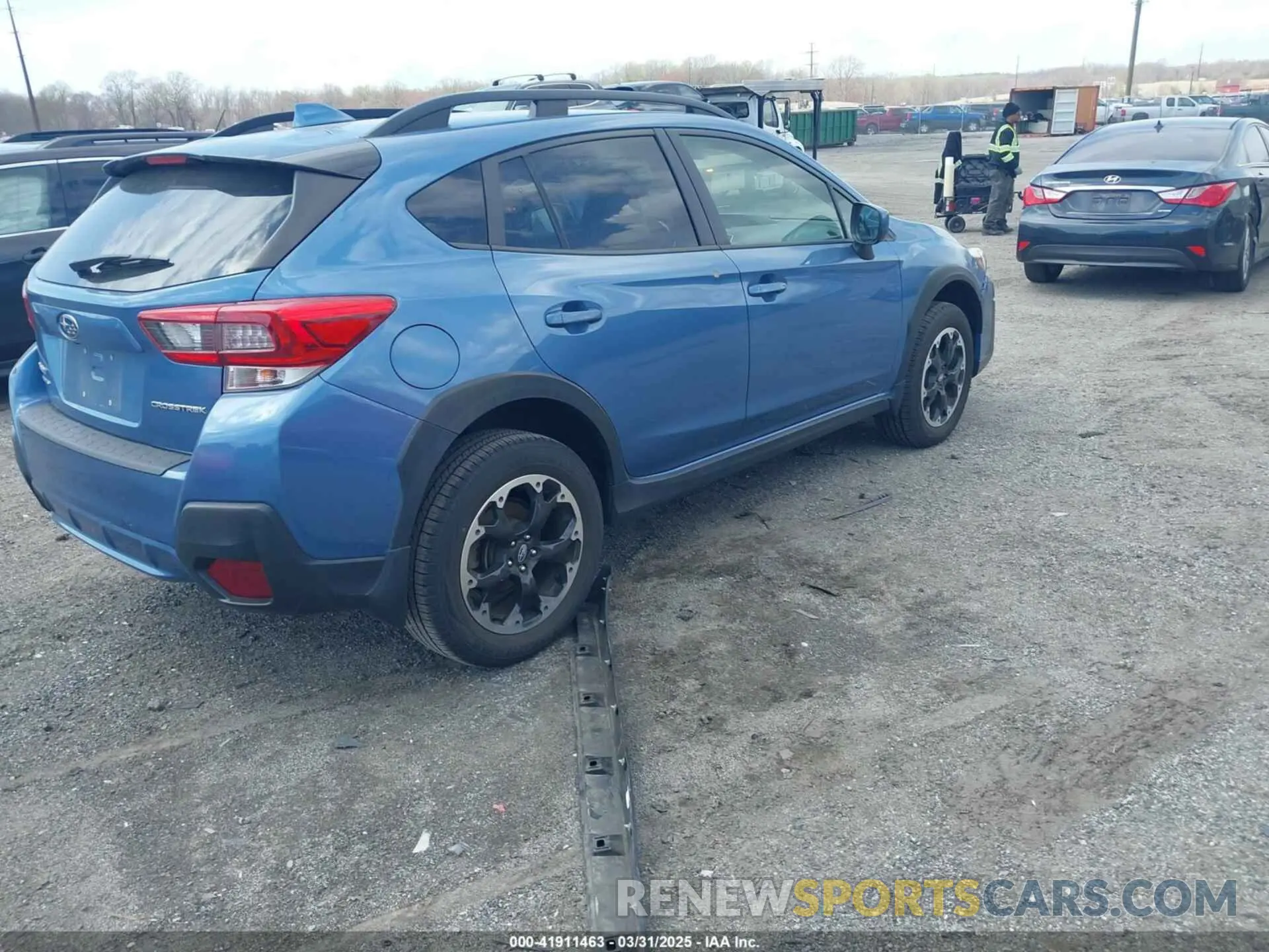 4 fotografías del automóvil dañado JF2GTAEC4MH369712 SUBARU CROSSTREK 2021