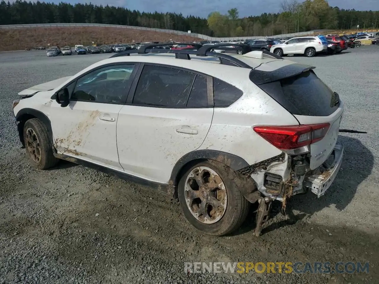 2 fotografías del automóvil dañado JF2GTAEC4MH375753 SUBARU CROSSTREK 2021
