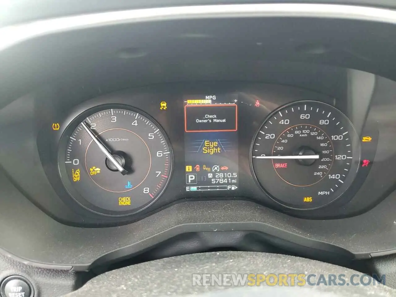 9 fotografías del automóvil dañado JF2GTAEC4MH375753 SUBARU CROSSTREK 2021