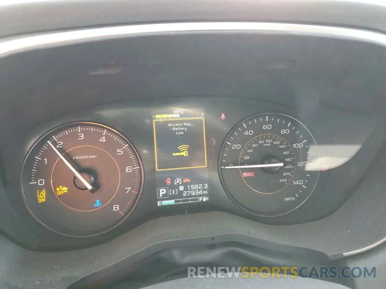 9 fotografías del automóvil dañado JF2GTAEC6MH671387 SUBARU CROSSTREK 2021