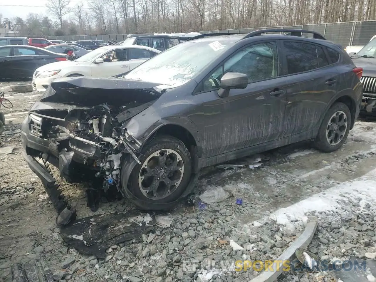 1 fotografías del automóvil dañado JF2GTAEC7M8651410 SUBARU CROSSTREK 2021