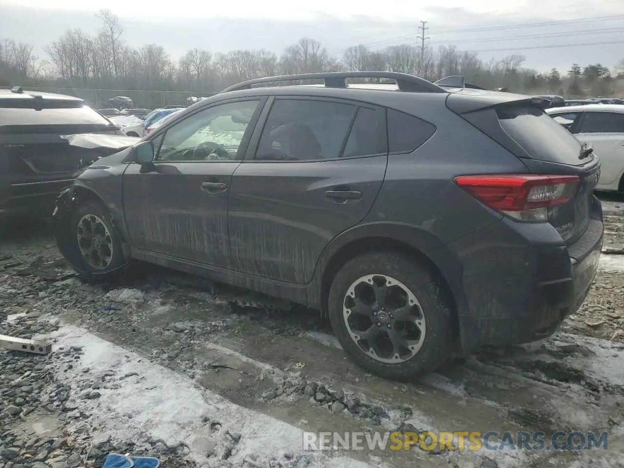 2 fotografías del automóvil dañado JF2GTAEC7M8651410 SUBARU CROSSTREK 2021