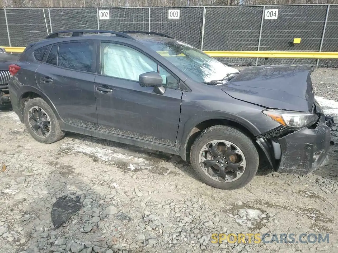 4 fotografías del automóvil dañado JF2GTAEC7M8651410 SUBARU CROSSTREK 2021