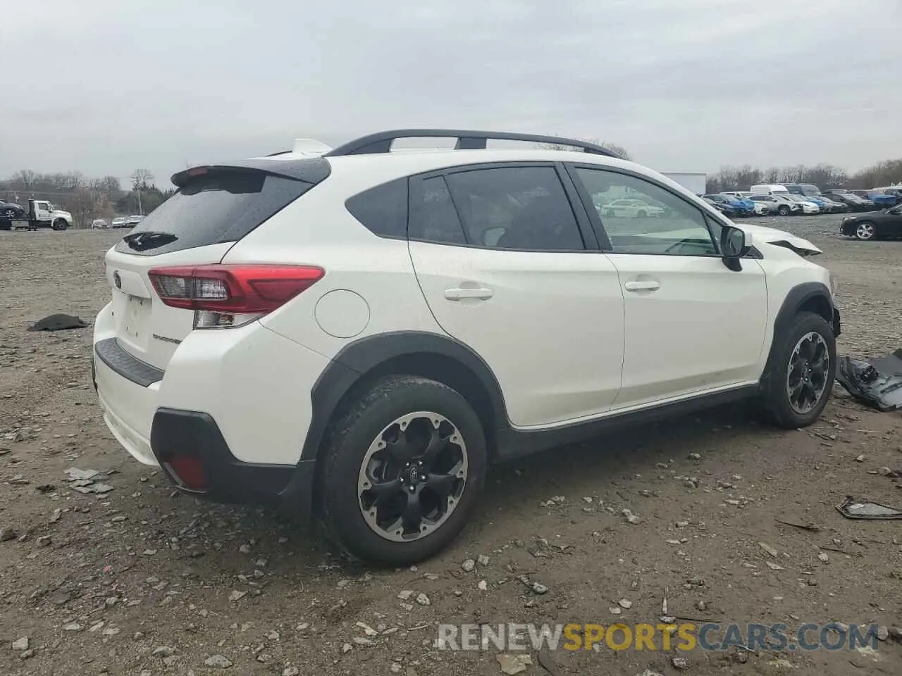 3 fotografías del automóvil dañado JF2GTAEC7M8672953 SUBARU CROSSTREK 2021