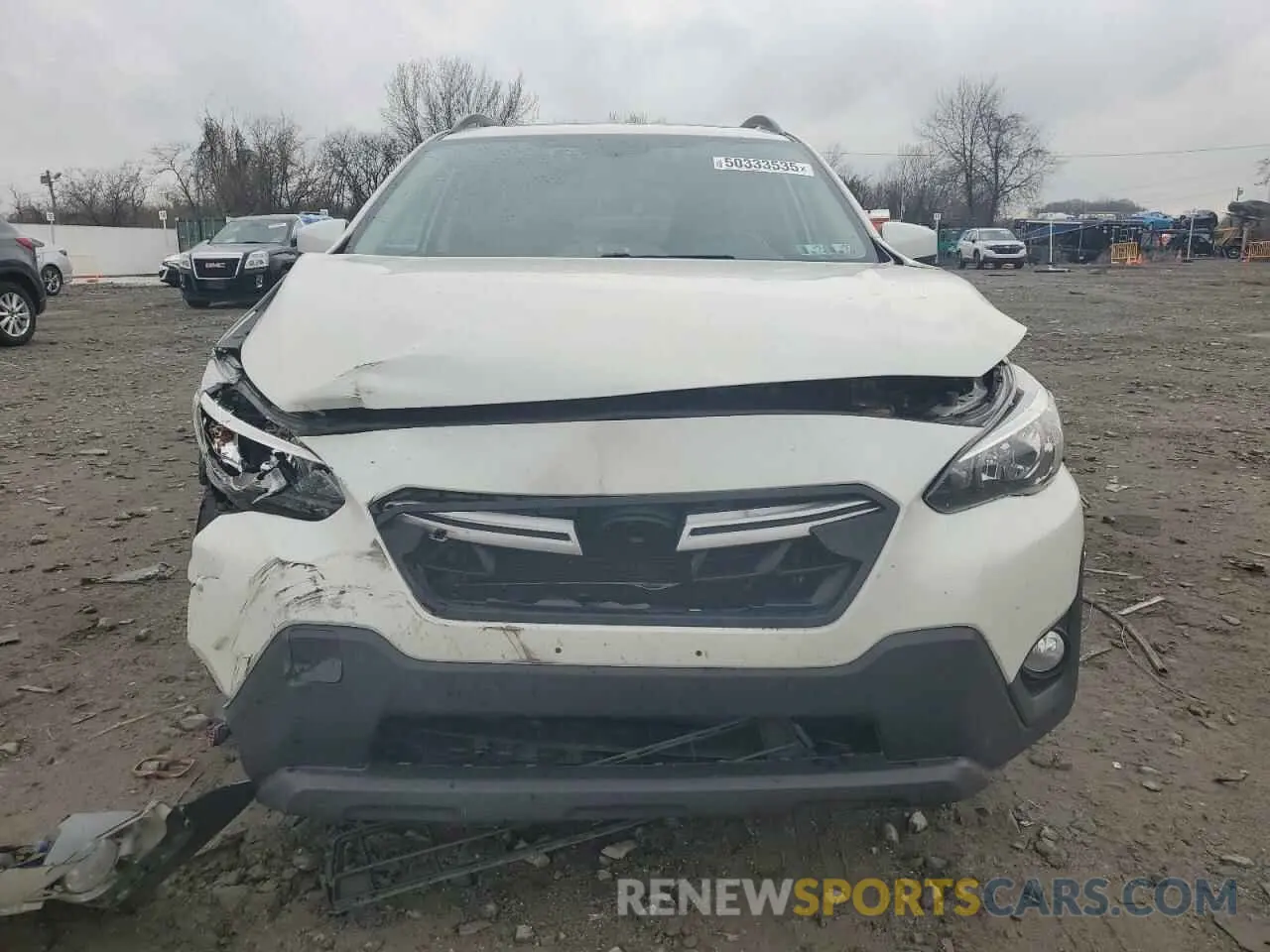 5 fotografías del automóvil dañado JF2GTAEC7M8672953 SUBARU CROSSTREK 2021