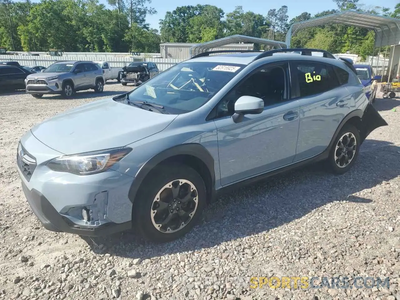 1 fotografías del automóvil dañado JF2GTAEC8M8321212 SUBARU CROSSTREK 2021