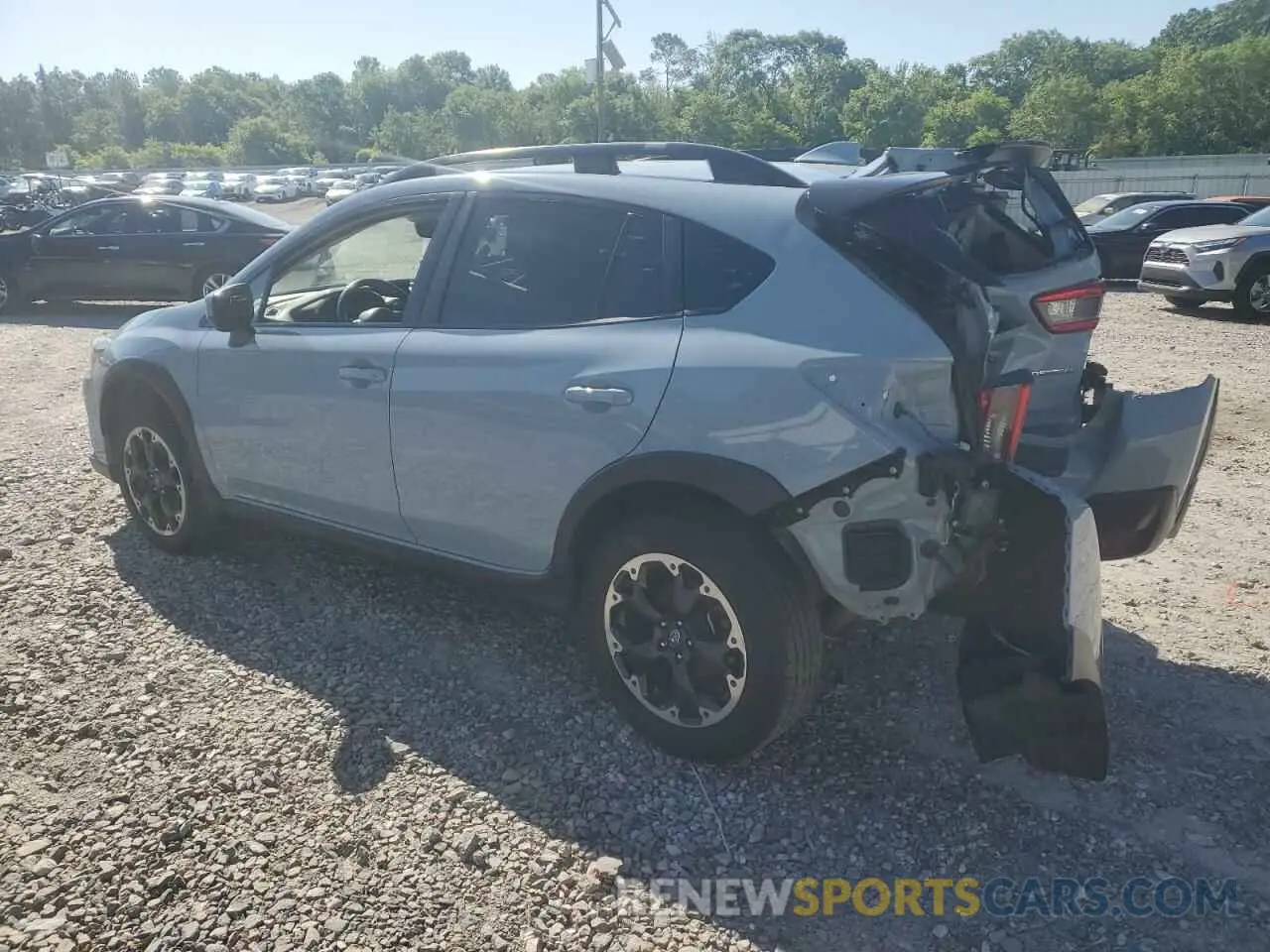 2 fotografías del automóvil dañado JF2GTAEC8M8321212 SUBARU CROSSTREK 2021