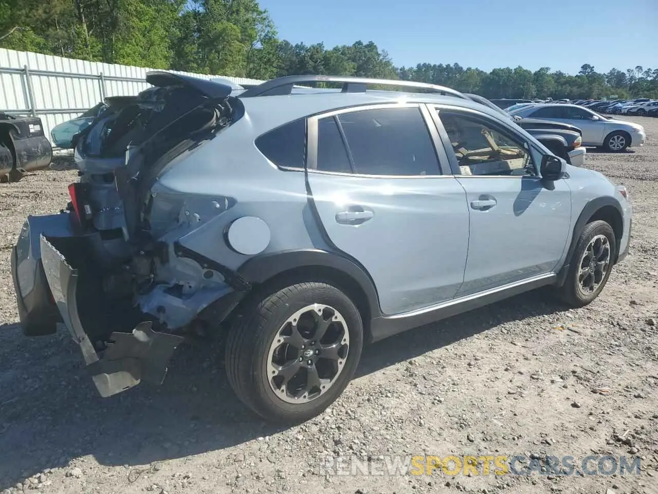 3 fotografías del automóvil dañado JF2GTAEC8M8321212 SUBARU CROSSTREK 2021