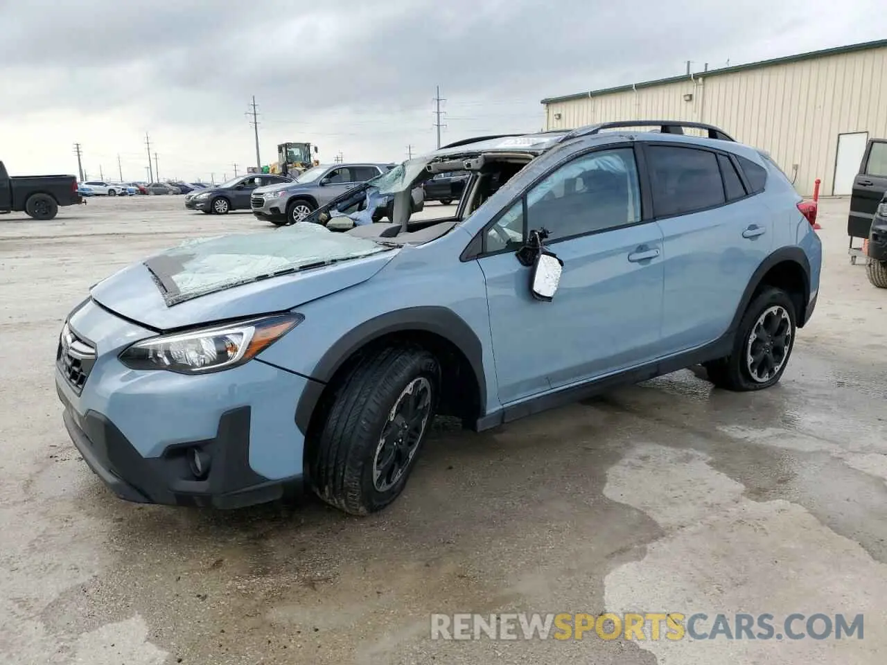 1 fotografías del automóvil dañado JF2GTAEC8MH236113 SUBARU CROSSTREK 2021